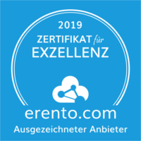 erento exzellenz zertifikat 2019