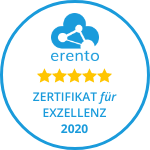 erento exzellenz zertifikat 2020