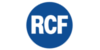 RCF Werbung im Verkaufsshop von Theimer und Mager Veranstaltungstechnik in Frankfurt am Main